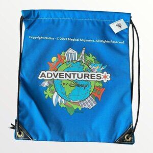 Disney Parks - "Adventures by Disney" Drawstring Travel Bag